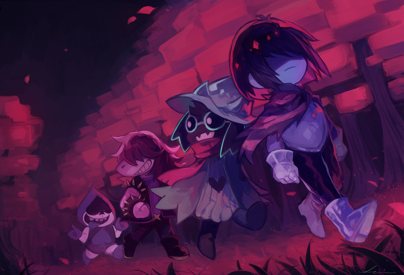 Deltarune, artwork, fantasy art