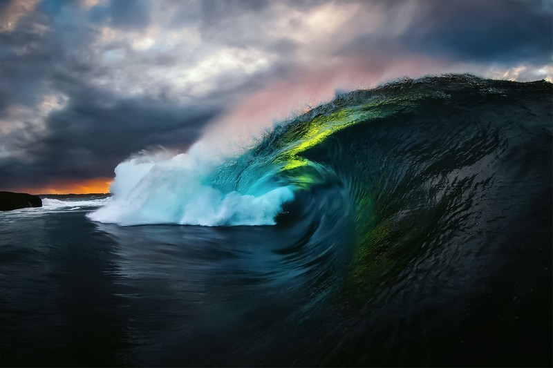 waves, sea, water, outdoors