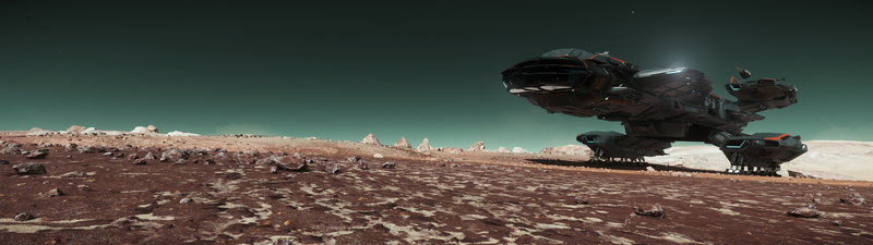 Star Citizen, Constellation Aquila, space, spaceship, dual display, dual monitors