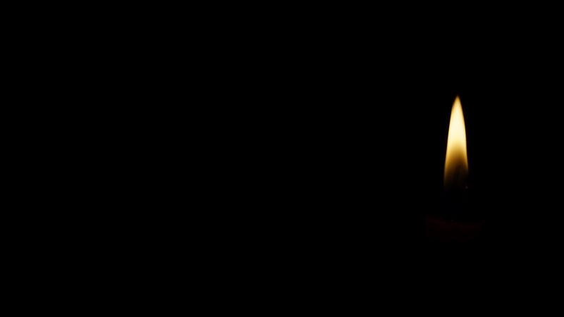 candle, wick, fire, dark, 4k