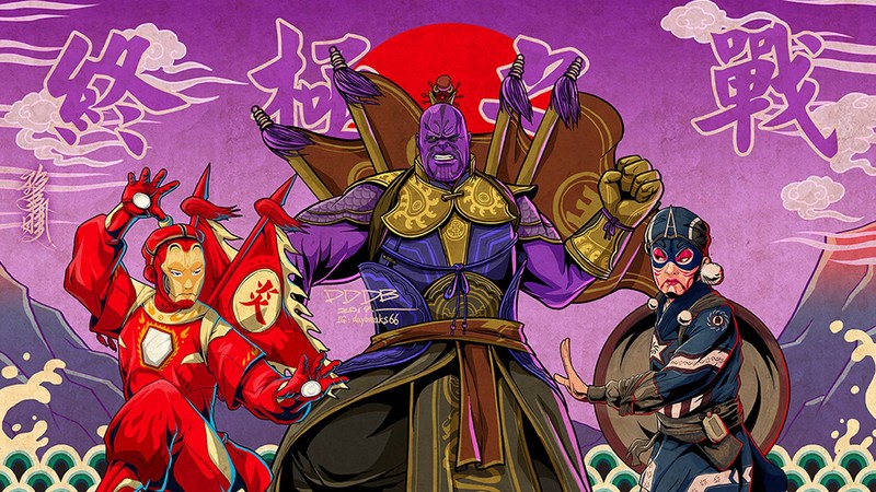 Marvel Cinematic Universe, Avengers Endgame, Avengers Infinity War, Chinese Opera