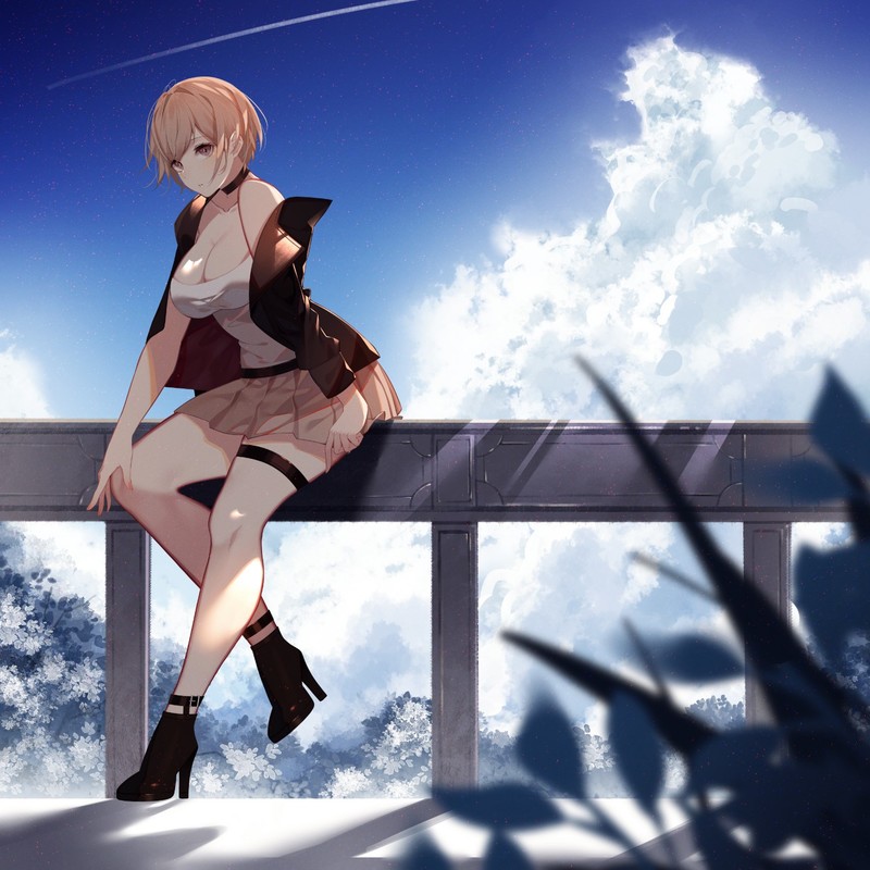 anime girls, anime, big boobs, original characters, kisui