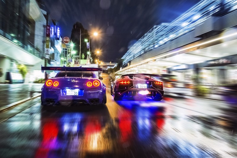 car, city, racing, vehicle