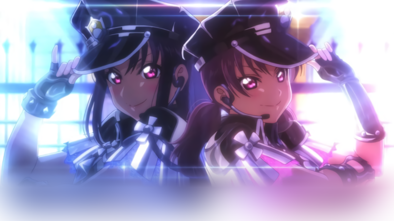 Love Live! Sunshine, Love Live!, anime, anime girls, hat, pink eyes