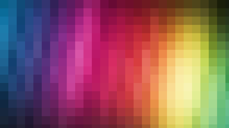colorful, square, gradient, digital art