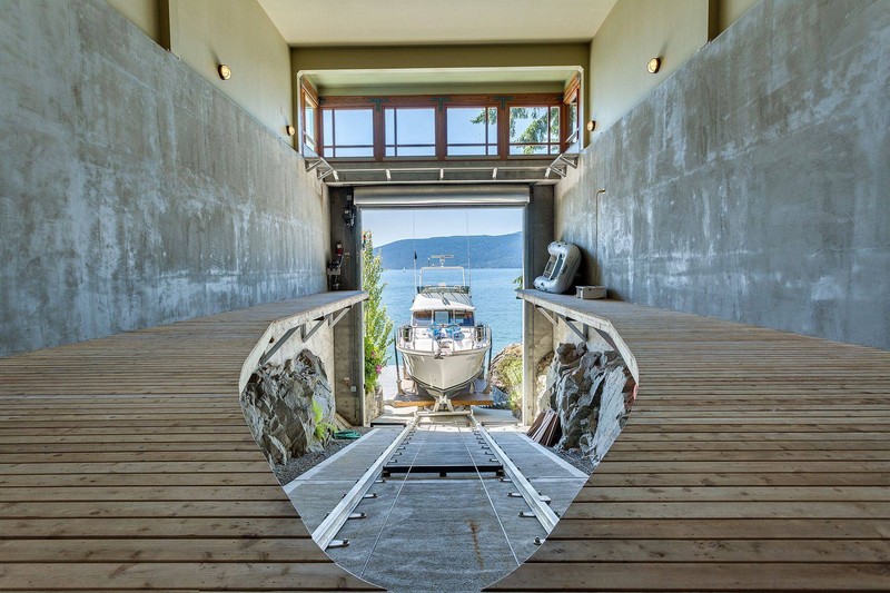 ship, photography, water, wooden surface, yachts, rail, indoors, building, lake, British Columbia, Canada