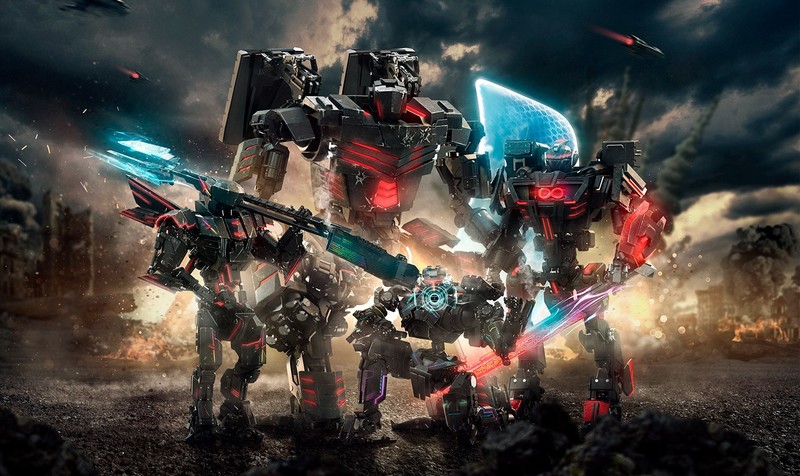 Robots, futuristic, science fiction, war