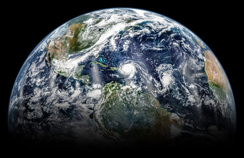 space, planet, Earth, space art