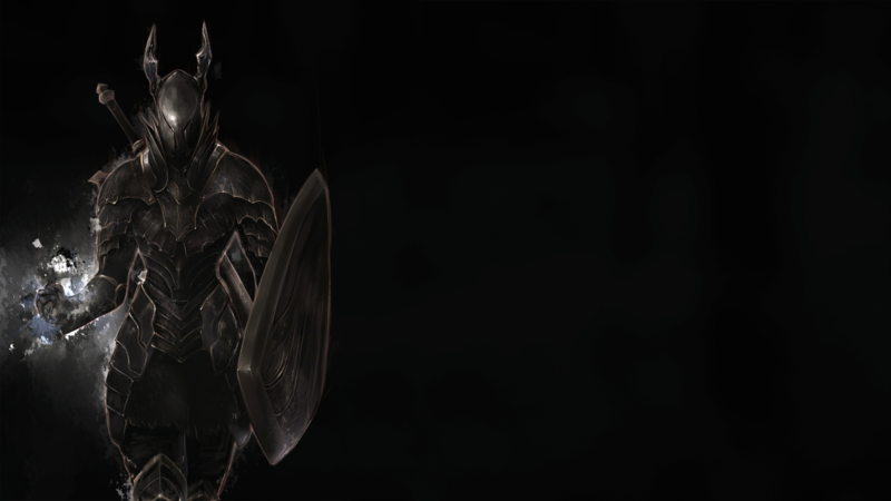 warrior, video games, dark, Armored, dark souls 3, shield