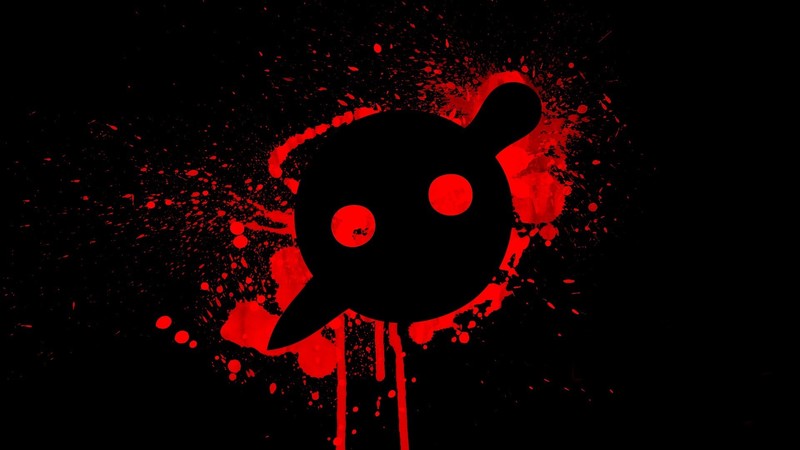 logo, Knife Party, blood