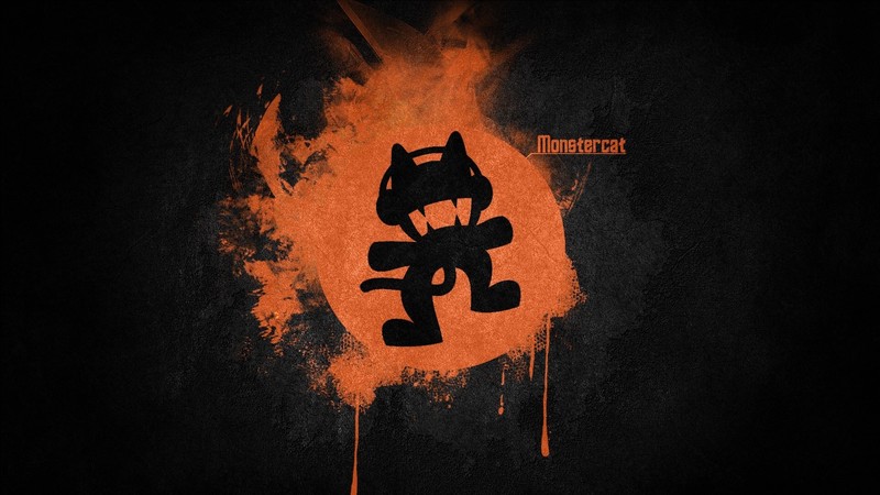 logo, music, Monstercat, graffiti