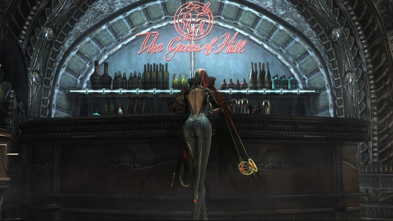 Bayonetta, video games, screen shot