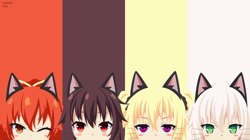 Nora to Oujo to Noraneko Heart, anime girls, cat ears