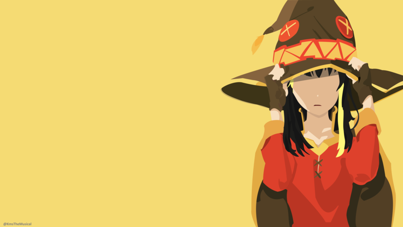 anime girls, Kono Subarashii Sekai ni Shukufuku wo!, Megumin