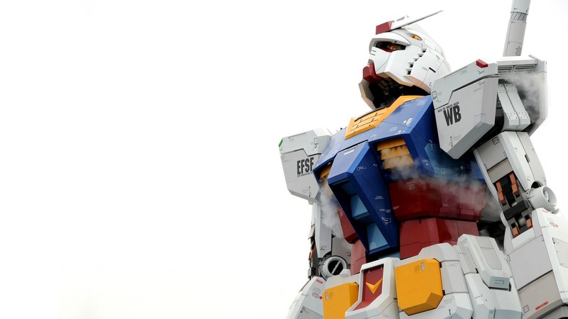 Gundam, RX-78 Gundam, white background