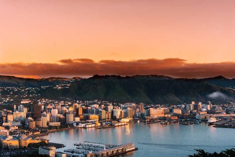 nature, landscape, New Zealand, city, cityscape, architecture