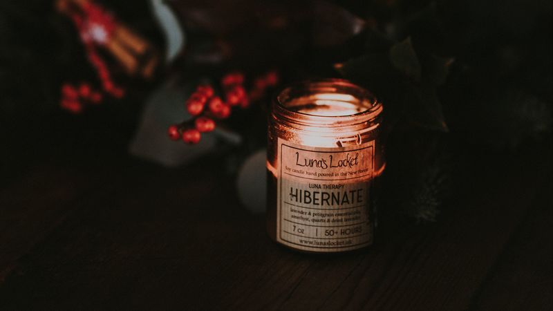 candle, dark, rowan, blur, comfort, 4k