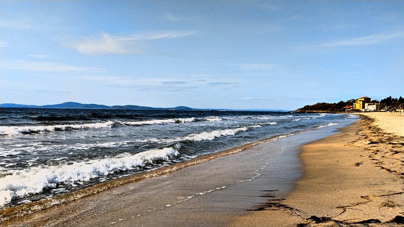 Black Sea, shore, beach, waves, sea