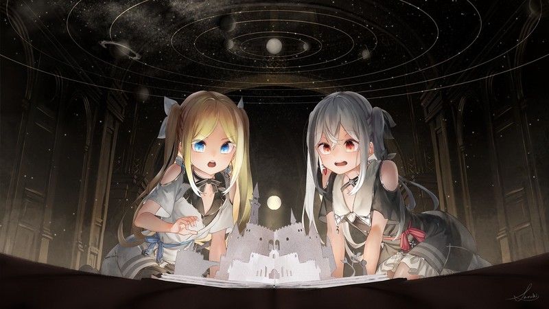 anime girls, anime, original characters, Saraki
