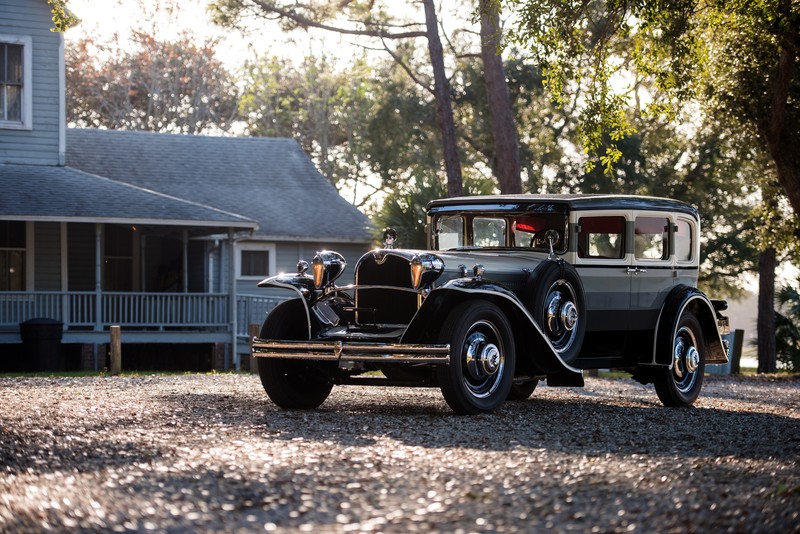 car, classic car, black cars, photography, Ruxton Model C, house, Oldtimer, trees