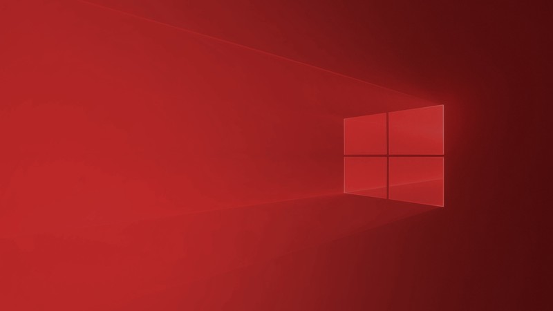 Windows 10, computer, Software, red, Windows 10 Anniversary, Microsoft Windows, simple