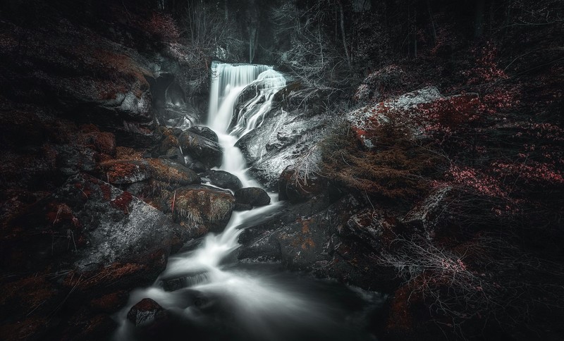 nature, rock, water