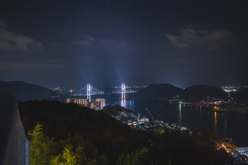 Japan, landscape, Nagasaki, bridge, mountains