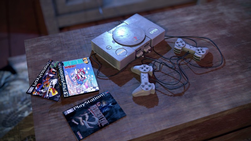 Sony, PlayStation, video games, consoles, controllers, Resident Evil 2, Crash Bandicoot