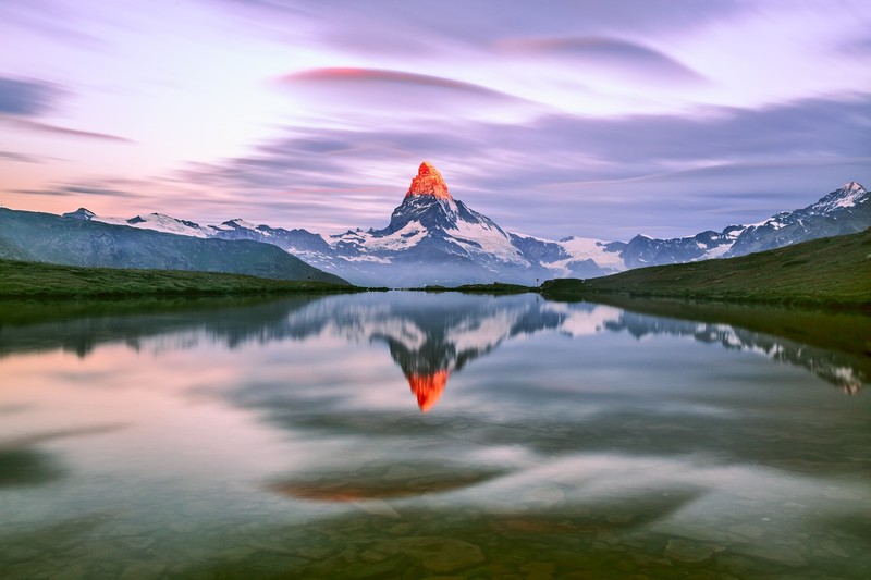 Matterhorn, nature, mountains, reflection, landscape