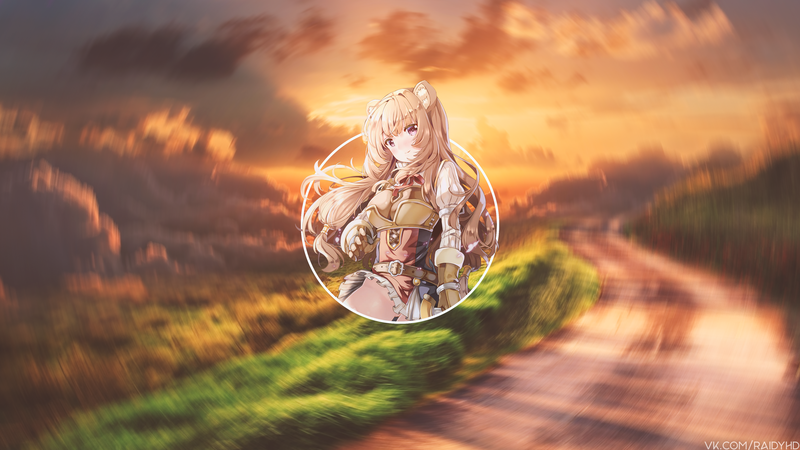 anime girls, anime, picture-in-picture, Raphtalia, Tate no Yuusha no Nariagari