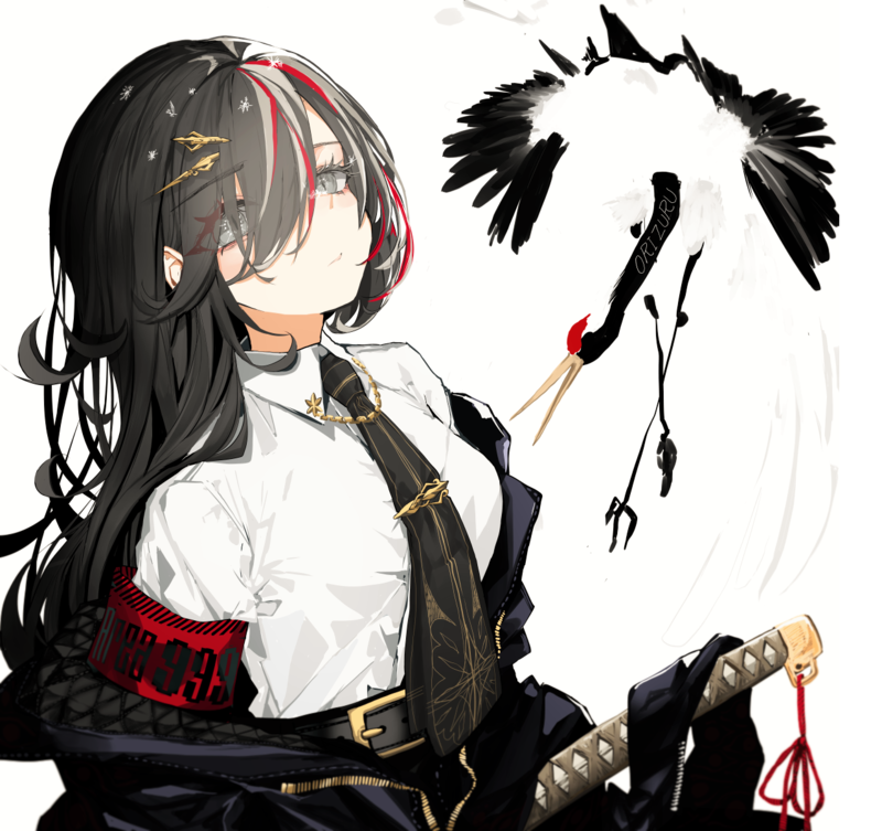 anime girls, anime, simple background, original characters, ɴᴀʀᴜᴇ