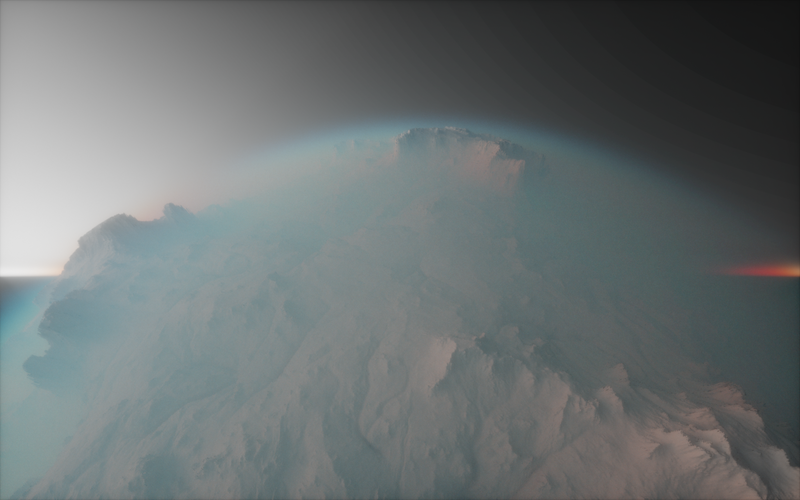 3D, space, sky, digital art