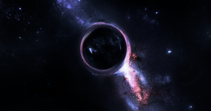 space, galaxy, black holes, space art, digital art