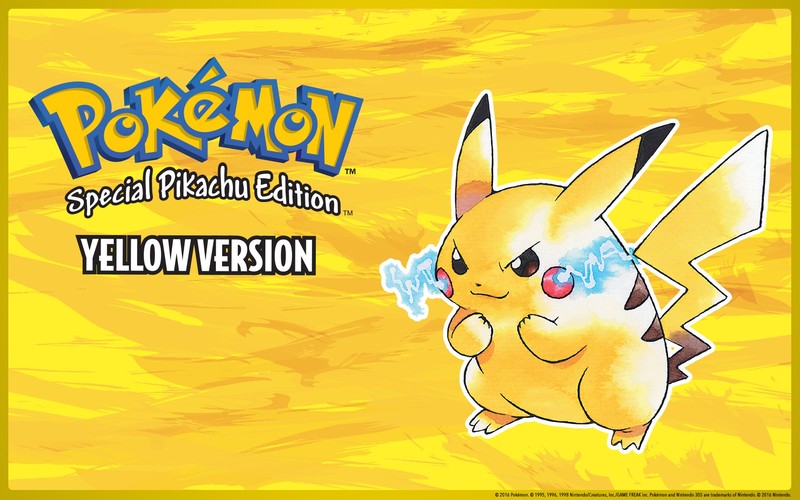 video games, Pokemon First Generation, Pikachu