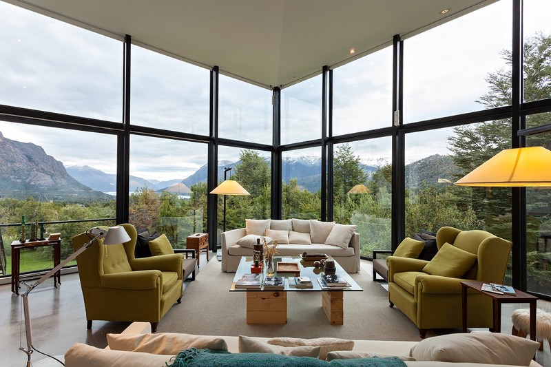 window, living rooms, interior, interior design, modern, landscape