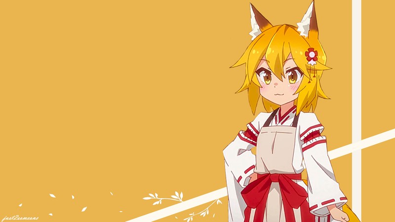 anime, anime girls, Sewayaki Kitsune no Senko-san
