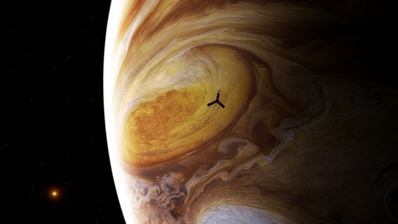 space, space art, digital art, Jupiter, Solar System, planet