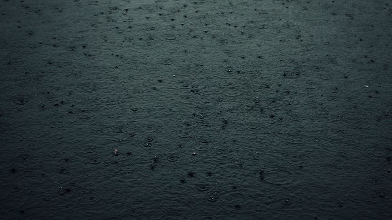 rain, drops, spray, dark, 4k
