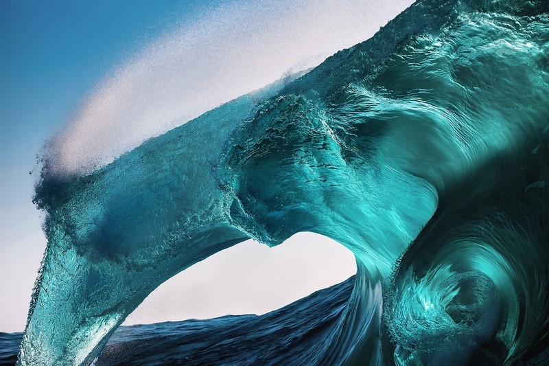 sea, waves, water, nature, turquoise, splashes, blue, cyan