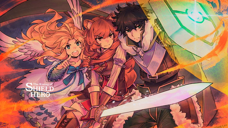 Iwatani Naofumi, Raphtalia, anime, sword, shield, Tate no Yuusha no Nariagari