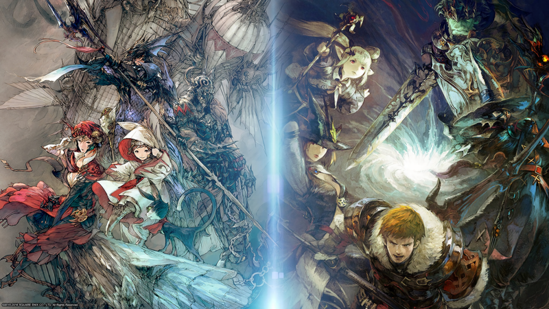 Final Fantasy XIV: A Realm Reborn, video games, video game art, game art, fantasy art, digital art