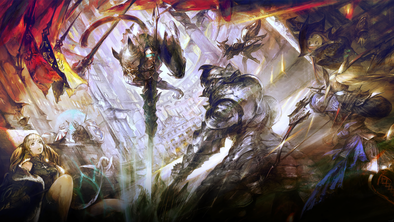 Final Fantasy XIV: A Realm Reborn, video games, video game art, game art, fantasy art, digital art