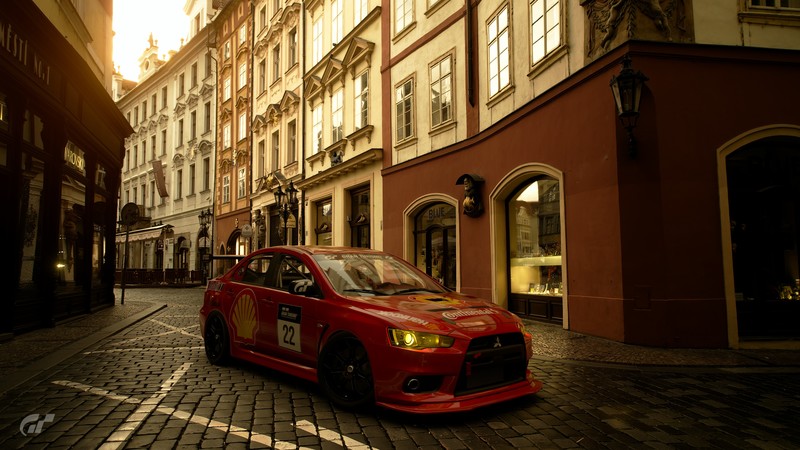 Mitsubishi Evolution, Gran Turismo Sport, Prague, Motorsport, Mitsubishi Lancer Evolution