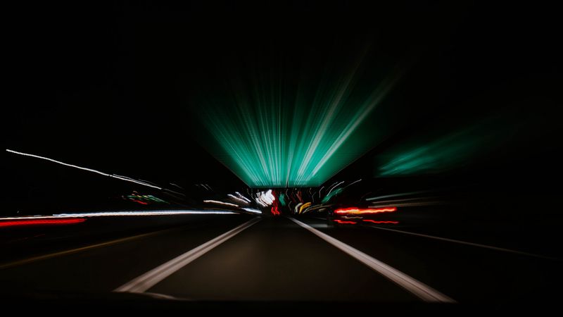 speed, light, rays, movement, 4k
