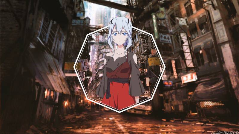 anime girls, anime, picture-in-picture, Lacia, Beatless