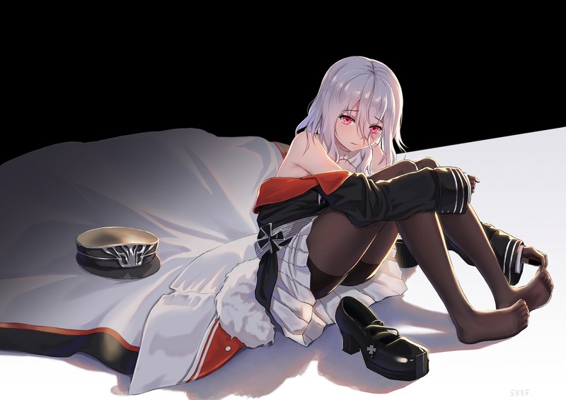 anime girls, 5555_96, Azur Lane, white hair, Graf Zeppelin (Azur Lane)