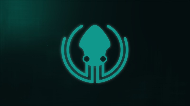 programming, simple background, digital art, octopus