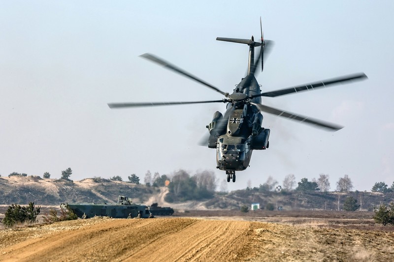 aircraft, helicopter, military, vehicle, German Army