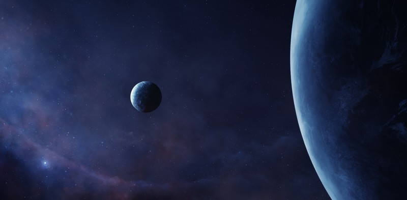 planet, space, space art, digital art