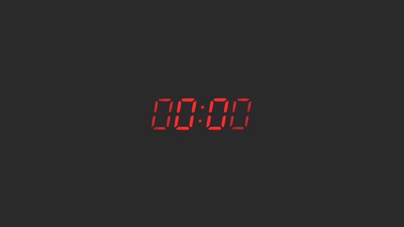clock, time, count, zero, 4k